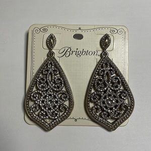 Brighton Silver Illumina Statement Earrings